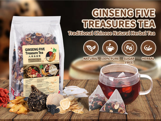 Ginseng Five Treasure Tea